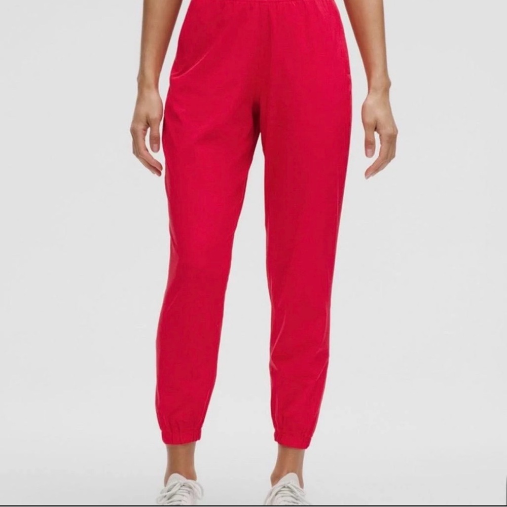 lululemon athletica Red Track Pants